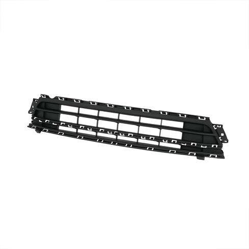 KARPAL Front Bumper Grille Compatible with 2015 2016 2017 2018 Volkswagen Jetta Sedan Textured Black Plastic, Replacement 5C6853677Q9B9 VW1036136 in Saudi Arabia