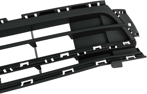 KARPAL Front Bumper Grille Compatible with 2015 2016 2017 2018 Volkswagen Jetta Sedan Textured Black Plastic, Replacement 5C6853677Q9B9 VW1036136 in Saudi Arabia