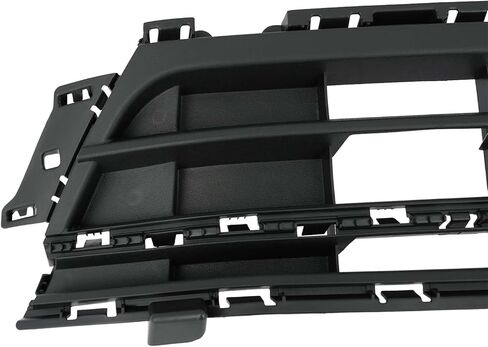 KARPAL Front Bumper Grille Compatible with 2015 2016 2017 2018 Volkswagen Jetta Sedan Textured Black Plastic, Replacement 5C6853677Q9B9 VW1036136 in Saudi Arabia