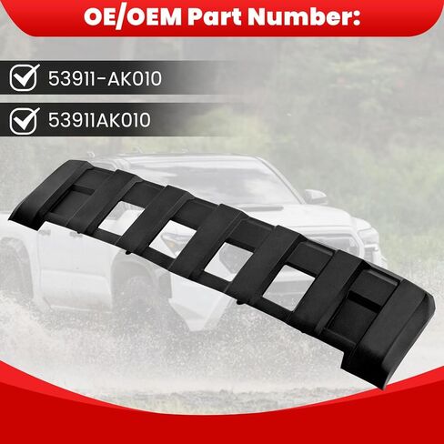 53911-AK010 Front Bumper Lower Valance Panel Compatible with Toyota Tacoma Limited SR SR5 Trailhunter TRD 2024 2025 53911AK010 in Kuwait