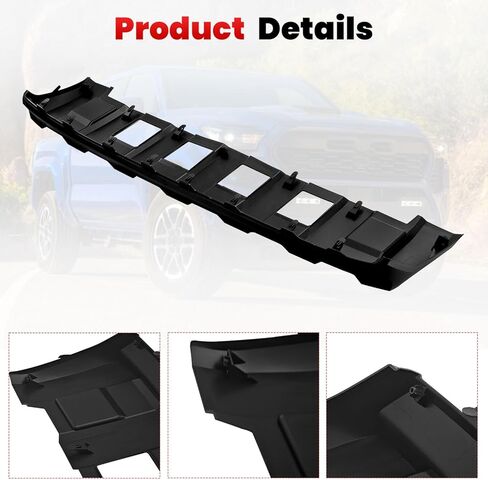 53911-AK010 Front Bumper Lower Valance Panel Compatible with Toyota Tacoma Limited SR SR5 Trailhunter TRD 2024 2025 53911AK010 in Kuwait