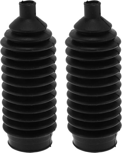 2 Pcs Universal Rubber Rack and Pinion Steering Boot Pinion Boot Gaiter Kit Black in Kuwait