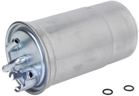Fuel Filter Compatible with VW Volkswagen, 1998-2006 Beetle, 1998-2006 Golf, 1999-2005 Jetta, 2004-2005 Passat, replace WK 853/3x, XF65428, PS5896, PF5428, 1J0127401A in Kuwait