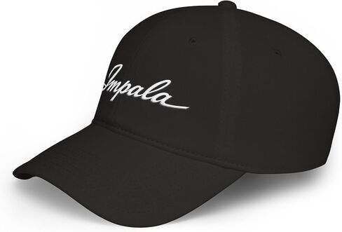 Impala Script Cap Vintage Cursive Badge Chevy Classic Baseball Hat 1964 Car Gift in Saudi Arabia