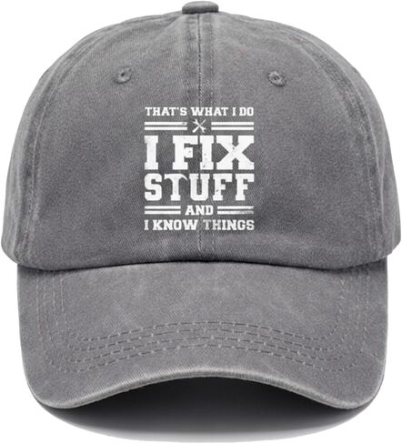 قبعة بيسبول قطنية قابلة للتعديل للرجال، هدايا لعيد ميلاد الأب in Kuwait