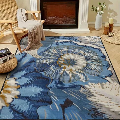 AQQA Sage Green Runner Rug 2x6,Abstract Wavy Hallway Runner, Washable Non-Slip Long Rug for Kitchen,Modern Art Deco Entryway Rug,Low-Pile Indoor Floor Carpet for Laundry Room,Bedside,Office (Emerald) in Saudi Arabia