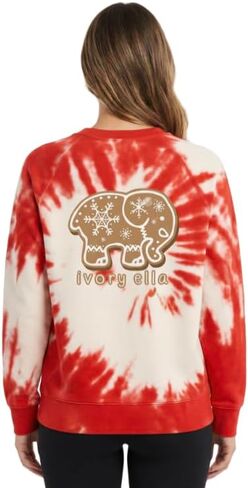 Ivory Ella, Womens, Holiday Crew Sweatshirt in Saudi Arabia