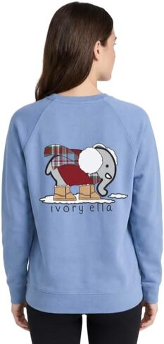 Ivory Ella, Womens, Holiday Crew Sweatshirt in Saudi Arabia