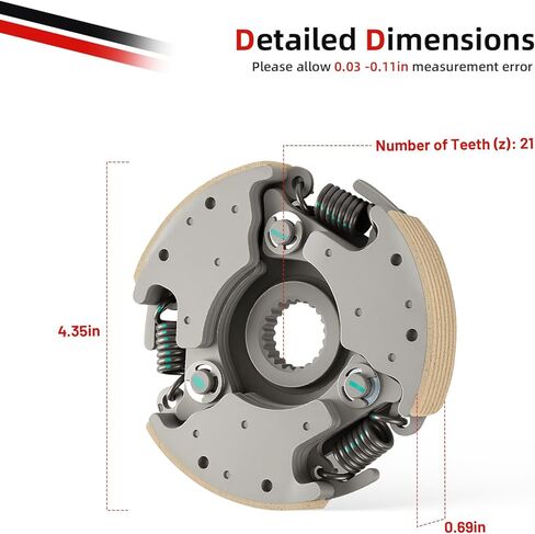 الناقل الطرد المركزي مخلب الرطب لكاواساكي 1988-2022 بايو 220 250 KLF250 KLF220 41033-1713 in Kuwait