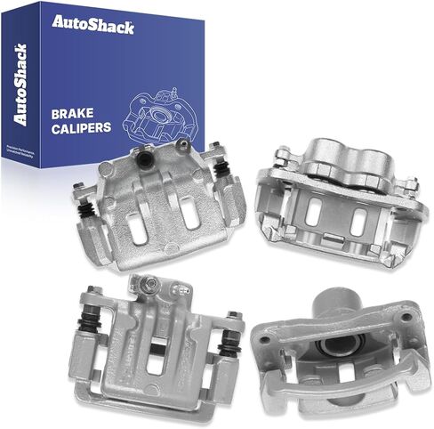 AutoShack Front & Rear Brake Calipers Replacement for 2007-2009 Chevrolet Equinox 2008-2010 Saturn Vue 2010-2015 Chevrolet Captiva Sport 2007-2009 Pontiac Torrent 4-PC Set in Saudi Arabia