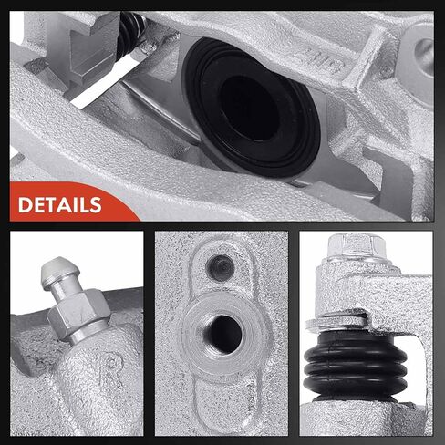 A-Premium Rear Right Passenger Side Disc Brake Caliper Assembly with Bracket Compatible with Nissan TITAN 2017-2022 5.6L in Saudi Arabia