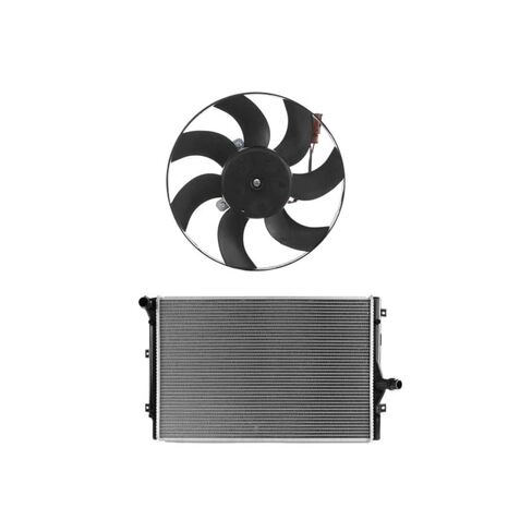 Replacement Parts for Radiator&Cooling Fan Assembly Kit for Audi A3 A3 Quattro TT Quattro Volkswagen Mod-A58PP-32644 in Saudi Arabia