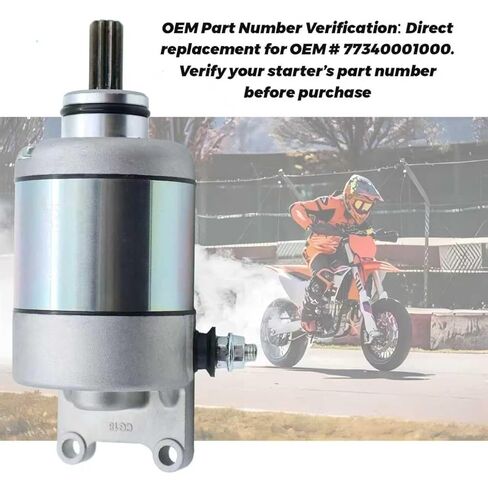 محرك بدء التشغيل متوافق مع موديلات KTM 450 505 SX-F XC-F SMR Rally 77340001000 007-2012 in Kuwait