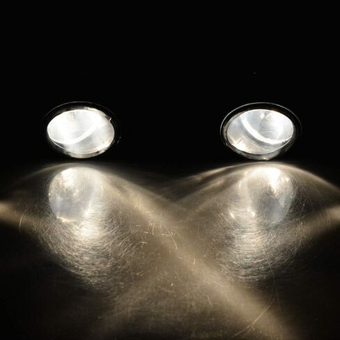 Anzio ABS Black Front Lower Grille + H11 Fog Light OE Standard Compatible with 08-14 Mitsubishi Lancer Sedan 4-Door Models in Kuwait