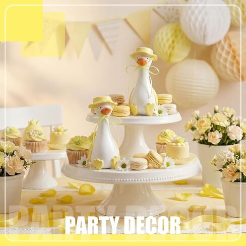 2 Pcs Silly Goose Vase Funny Flower Vase, Unique Office Decor, Quirky Centerpiece for Table or Shelf,for Housewarming Gifts, Teacher Mothers Day(Yellow) in Saudi Arabia