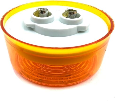 Truck-Lite Signal-Stat LED Marker Clearance Light | 2" Round Yellow 10 Diode Lamp | P2 PC Side Marker & Clearance Light | 12V PL-10 Connector | Trailer Truck Grommet Mount Lighting in Saudi Arabia