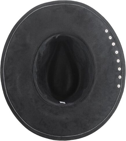 Big Wide Brim Hat for Women Men Western Felt Boho Fedora Hat Handmade in Saudi Arabia