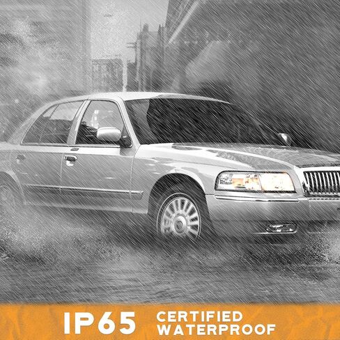 WEELMOTO Headlights with 2006-2011 Mercury Grand Marquis Headlights Assembly, 06-10 Grand Marquis Headlights Chrome Housing I Amber Reflector in Saudi Arabia