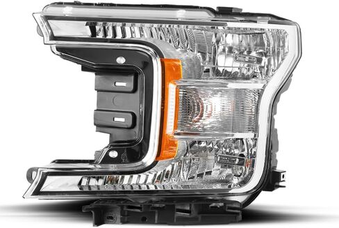 JSBOYAT Halogen Headlight Assembly Replacement for 18 to 20 Ford F150 Headlamp (Right Passenger Side) in Kuwait