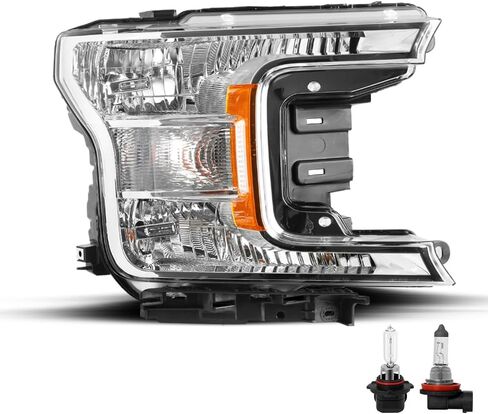 JSBOYAT Halogen Headlight Assembly Replacement for 18 to 20 Ford F150 Headlamp (Right Passenger Side) in Saudi Arabia