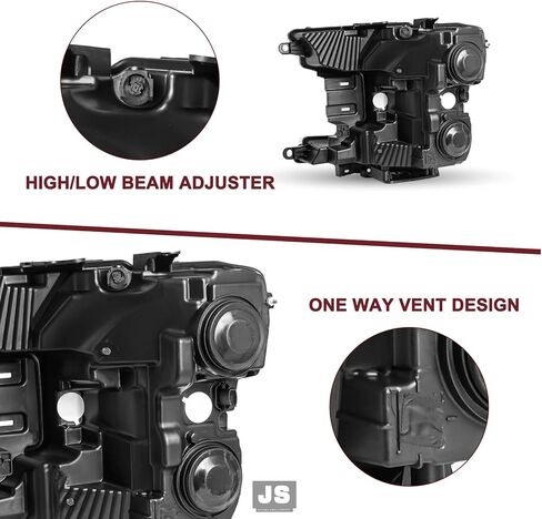 JSBOYAT Halogen Headlight Assembly Replacement for 18 to 20 Ford F150 Headlamp (Right Passenger Side) in Saudi Arabia