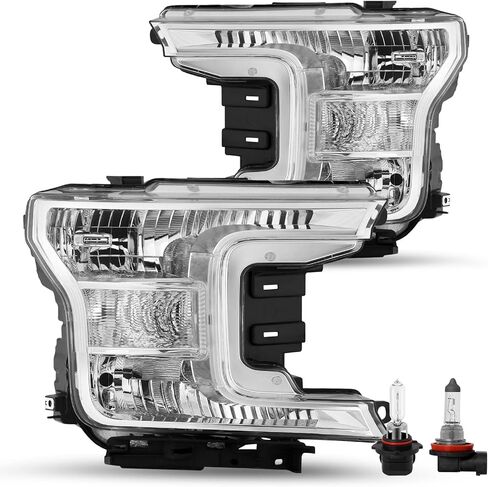 JSBOYAT Halogen Headlight Assembly Replacement for 18 to 20 Ford F150 Headlamp (Right Passenger Side) in Saudi Arabia