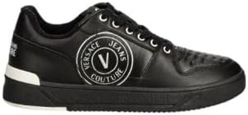 VERSACE JEANS COUTURE Mens Black Modern Low Top Sneaker in Saudi Arabia