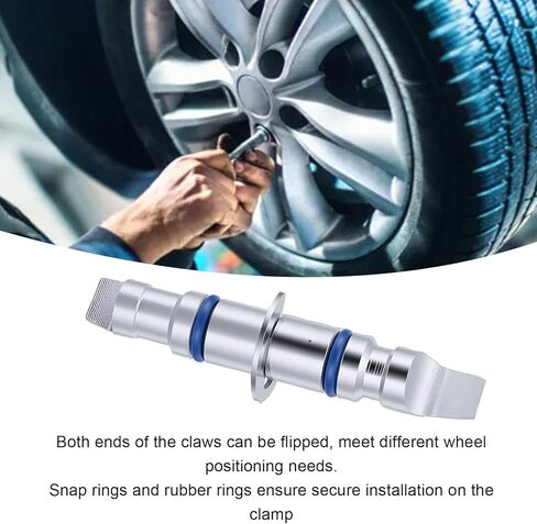 8pcs Alignment Wheel Clamp Rim Studs Set, Reversible Precise Positioning Wheel Alignment Clamp Replacement for Hunter 14.35mm Diameter in Kuwait