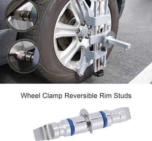 8pcs Alignment Wheel Clamp Rim Studs Set, Reversible Precise Positioning Wheel Alignment Clamp Replacement for Hunter 14.35mm Diameter in Kuwait