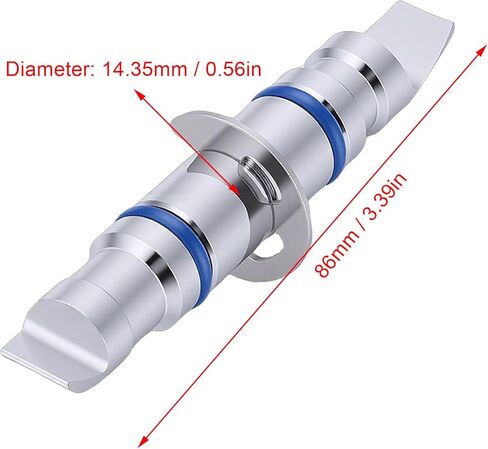 8pcs Alignment Wheel Clamp Rim Studs Set, Reversible Precise Positioning Wheel Alignment Clamp Replacement for Hunter 14.35mm Diameter in Kuwait