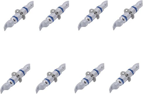 8pcs Alignment Wheel Clamp Rim Studs Set, Reversible Precise Positioning Wheel Alignment Clamp Replacement for Hunter 14.35mm Diameter in Kuwait