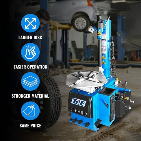 2.0HP Tire Changer Wheel Changing Machine Wheel Balancer Rim Clamp Combo in Kuwait