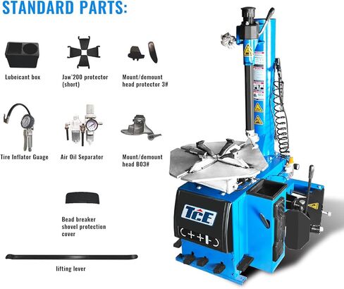 2.0HP Tire Changer Wheel Changing Machine Wheel Balancer Rim Clamp Combo in Kuwait