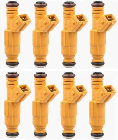 Set 8pcs Fuel Injectors Compatible With B-osch 1986-1995 Compatible With F-ord M-ustang GT 5.0 LX 19lbs 0280155710 in Kuwait