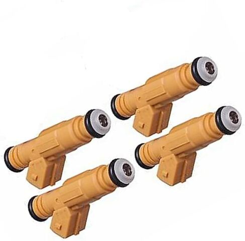 Set 8pcs Fuel Injectors Compatible With B-osch 1986-1995 Compatible With F-ord M-ustang GT 5.0 LX 19lbs 0280155710 in Kuwait