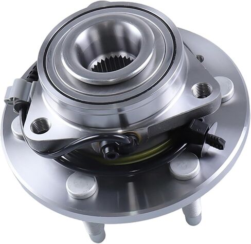 515096 Front Wheel Bearing Hub Assembly with 6 Lug ABS Compatible with Cadillac Escalade ESV 2007-2014, Fit for Chevy Silverado 1500 2007-2013, Fit for GMC Yukon 2007-2014 in Kuwait