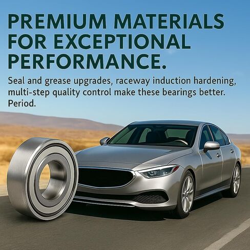 Quality-Built Rear Wheel Bearing WH800069 Compatible with 2012-2021 BMW (228i, 230i, 230i xDrive, 320i, 328d, 328i, 428i, M235i, M235i xDrive, M240i, M240i xDrive) in Kuwait