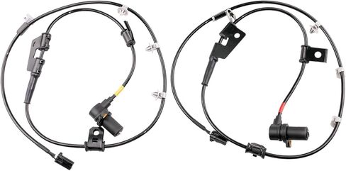 Front ABS Wheel Speed Sensor Left Right fit 2001 2002 2003 2004 2005 2006 Hyundai Elantra, Driver Passenger Side, ALS590 ALS573, 2pcs in Saudi Arabia