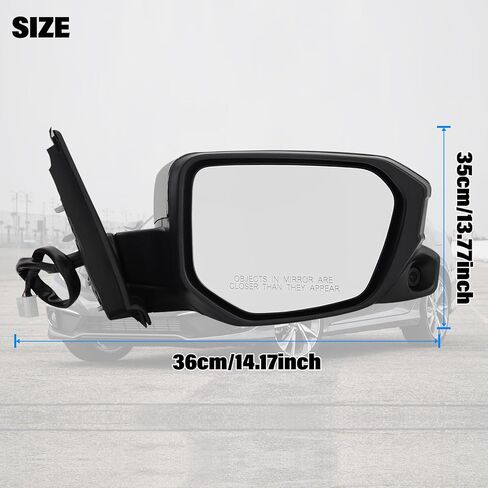 مجموعة مرآة الباب الجانبية للركاب متوافقة مع Honda Civic 2016-2021 تحل محل 76208TBCA03ZA-PFM، 76208TBGA02ZA-PFM، 76208TBGA01ZA-PFM، (11 دبوس) in Kuwait