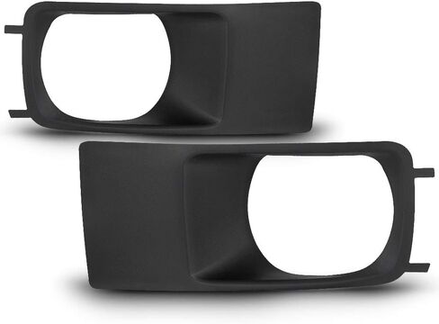 ACANII - For 2005 2006 2007 Dodge Magnum Fog Light Bezels Bumper Lamp Cover Pair Driver & Passenger Side in Saudi Arabia