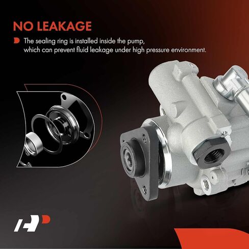 A-Premium Power Steering Pump Compatible with Land Rover Discovery 1995-1998, Defender 90 1997, 3.9L 4.0L, Replace # ERR4066, QVB101110 in Saudi Arabia
