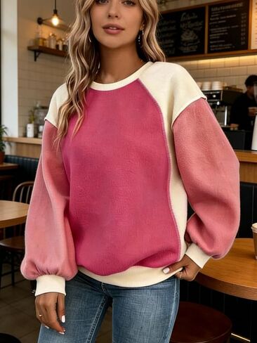 New Women's Fashion Trendy New Colored Ladies Hoodies Tops Showcase Both Comfort and Casual Long Sleeve Youthful Pullovers in Saudi Arabia