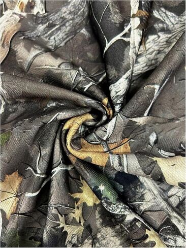 GORGLITTER Women's Plus Size Camo Sweatshirt Camouflage Leaf Print Half Zip Long Sleeve Oversized Pullover Sweatshirt in Saudi Arabia
