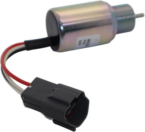 12V Fuel ShutOff Solenoid Valve SA-3725-12 30A87-20400 330170473 For Mitsubishi K4N-D61KG S3L2 MAHINDRA Max28 in Saudi Arabia