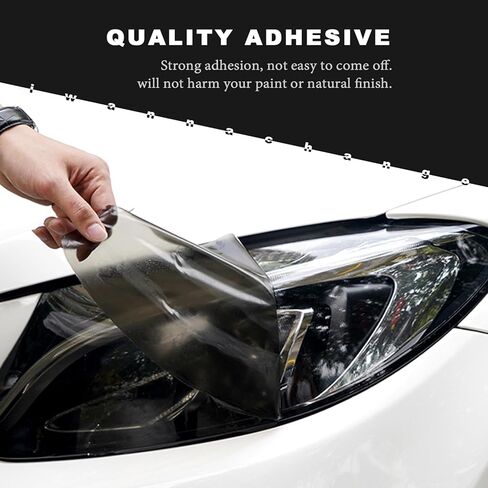 Precut Headlight Tail Light Tint Kit Film Fit for Toyota Corolla 2019 2020 2021 2022 Hatchback Light Overlay Complete with Gloss Dark Smoke Wrap Cover Vinyl Decals Accessories in Kuwait