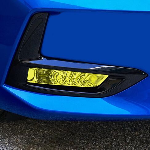 SlickMod PreCut Vinyl Smoke Tint for 2020-2022 Nissan Sentra Foglight (4. Foglight, Yellow) in Saudi Arabia