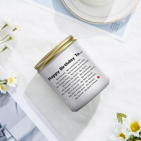 Jonico Birthday Gifts for Women - Friendship Best Friend Birthday Gifts for Women Bestie BFF, Lavender Candle in Saudi Arabia