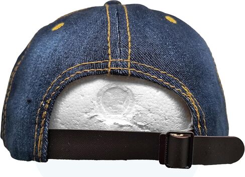 Sigma Gamma Rho Distressed Denim Rhinestone Ladies Cap [Denim Blue - Adjustable] - ID#145170 in Kuwait
