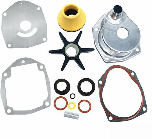مجموعة إصلاح دافعة مضخة المياه العلوية من Yankok لمحركات Mercury MerCruiser Alpha One Gen 2 ومحركات Vazer 817275Q05 مجموعة ختم صفراء مكونة من 11 قطعة in Saudi Arabia