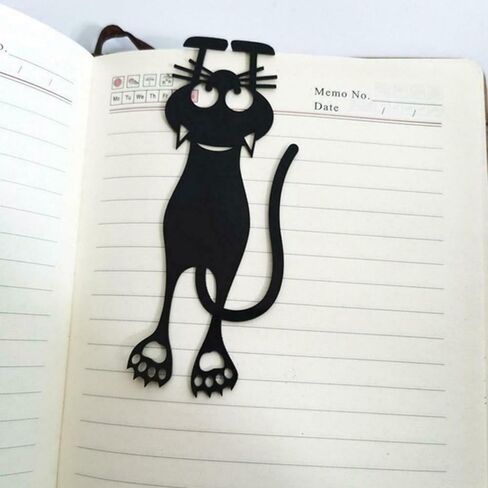 3D Cat Bookmark, Cute Animal Page Marker for Book Lovers & Reading in Saudi Arabia
